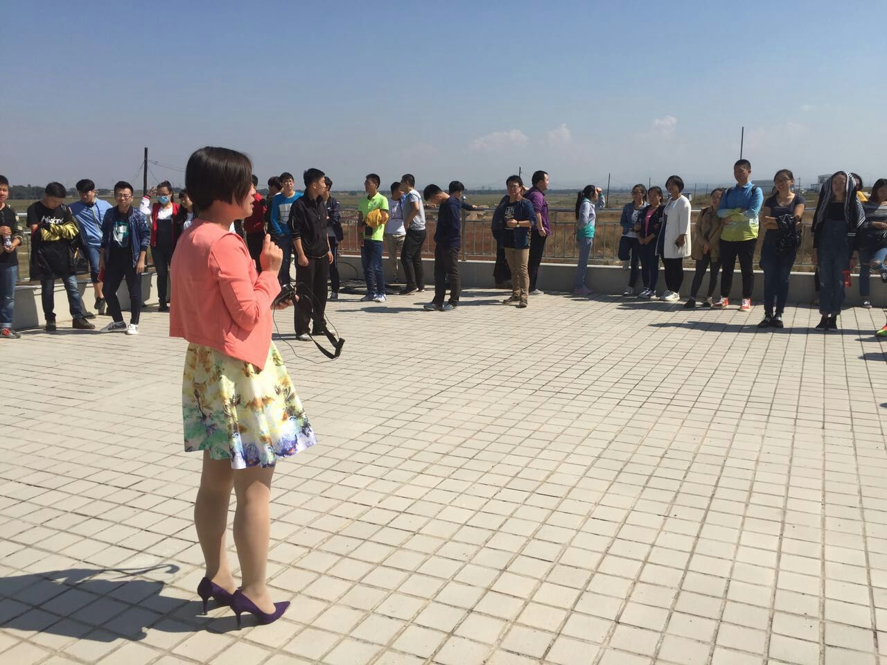 企业参观 动科院记者 摄